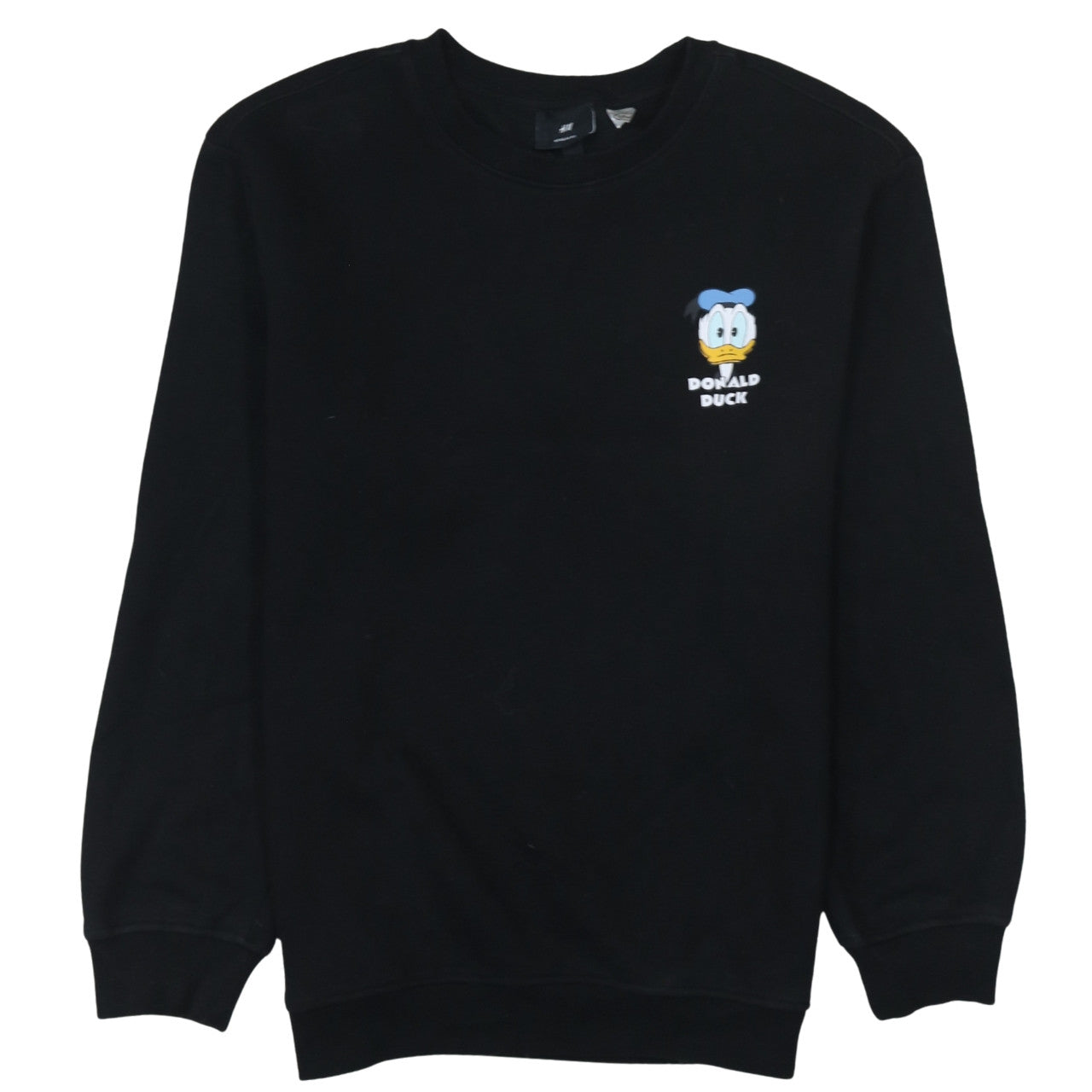 Mens UK Size M H&M Black Pullover Sweatshirt