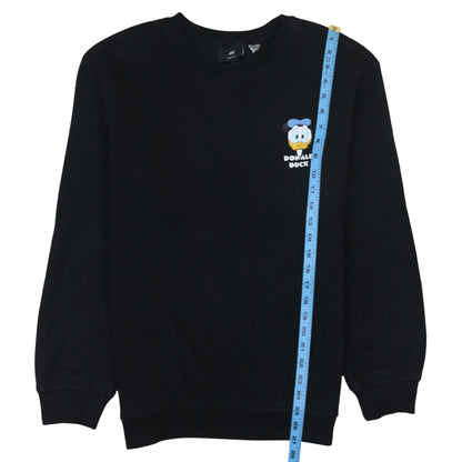 Mens UK Size M H&M Black Pullover Sweatshirt