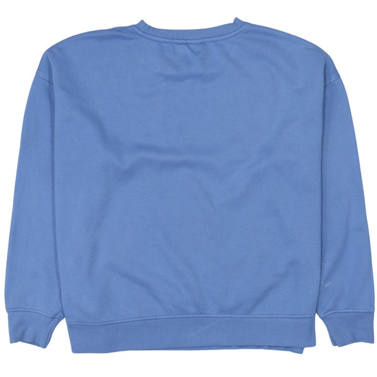 Womens UK Size L Disney Blue Pullover Sweatshirt