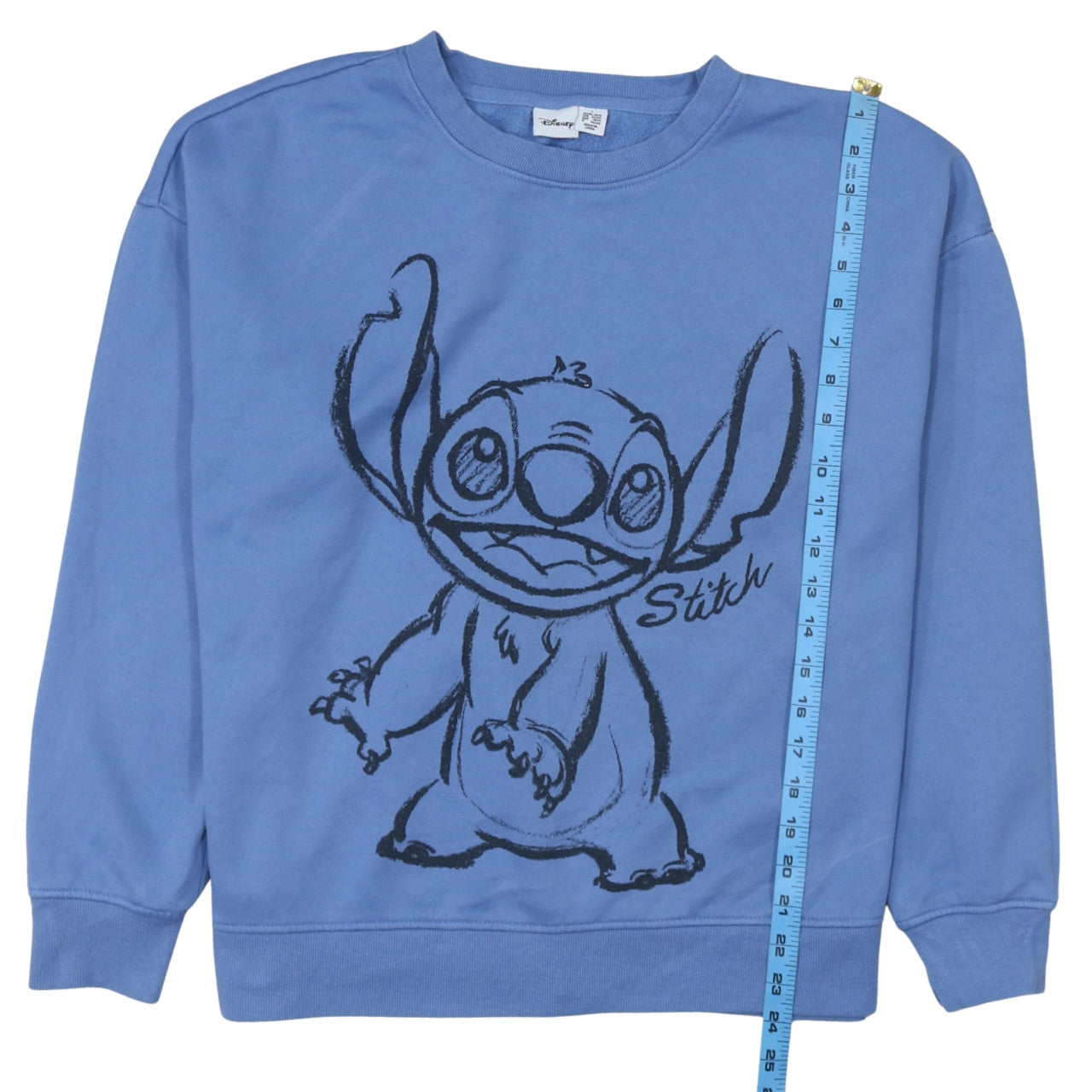 Womens UK Size L Disney Blue Pullover Sweatshirt