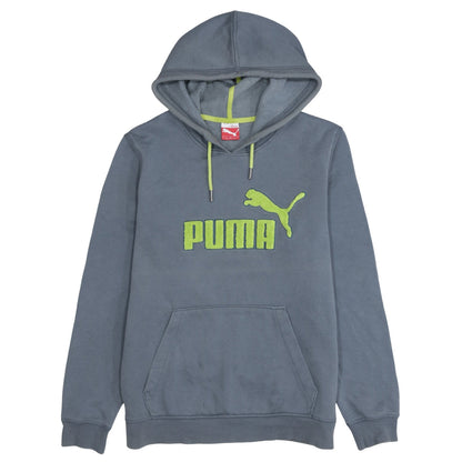 Mens UK Size S PUMA Grey Pullover Hoodie