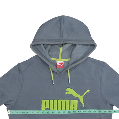 Mens UK Size S PUMA Grey Pullover Hoodie