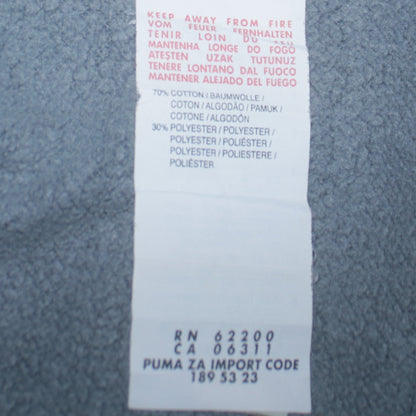 Mens UK Size S PUMA Grey Pullover Hoodie