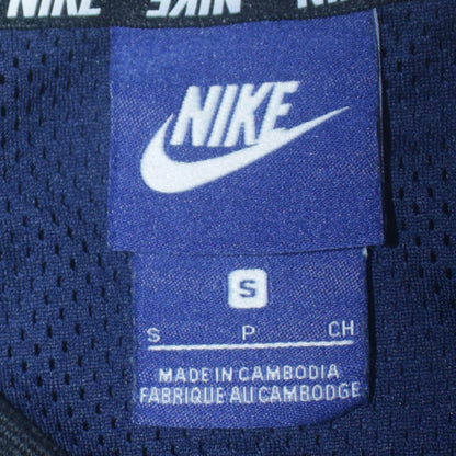 Mens UK Size S Nike Blue Full Zip Sweatshirt