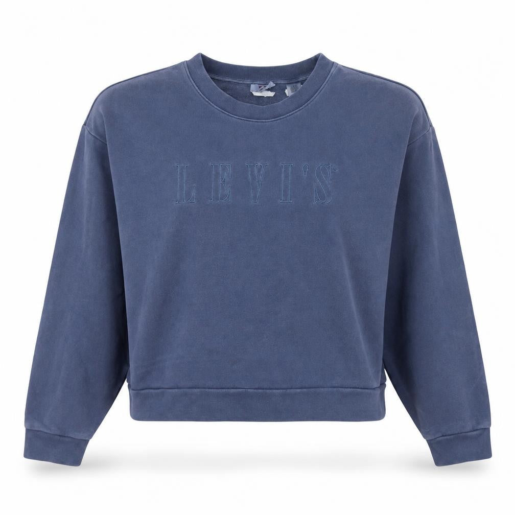 Womens UK Size L Levi's Blue Pullover Sweatshirt