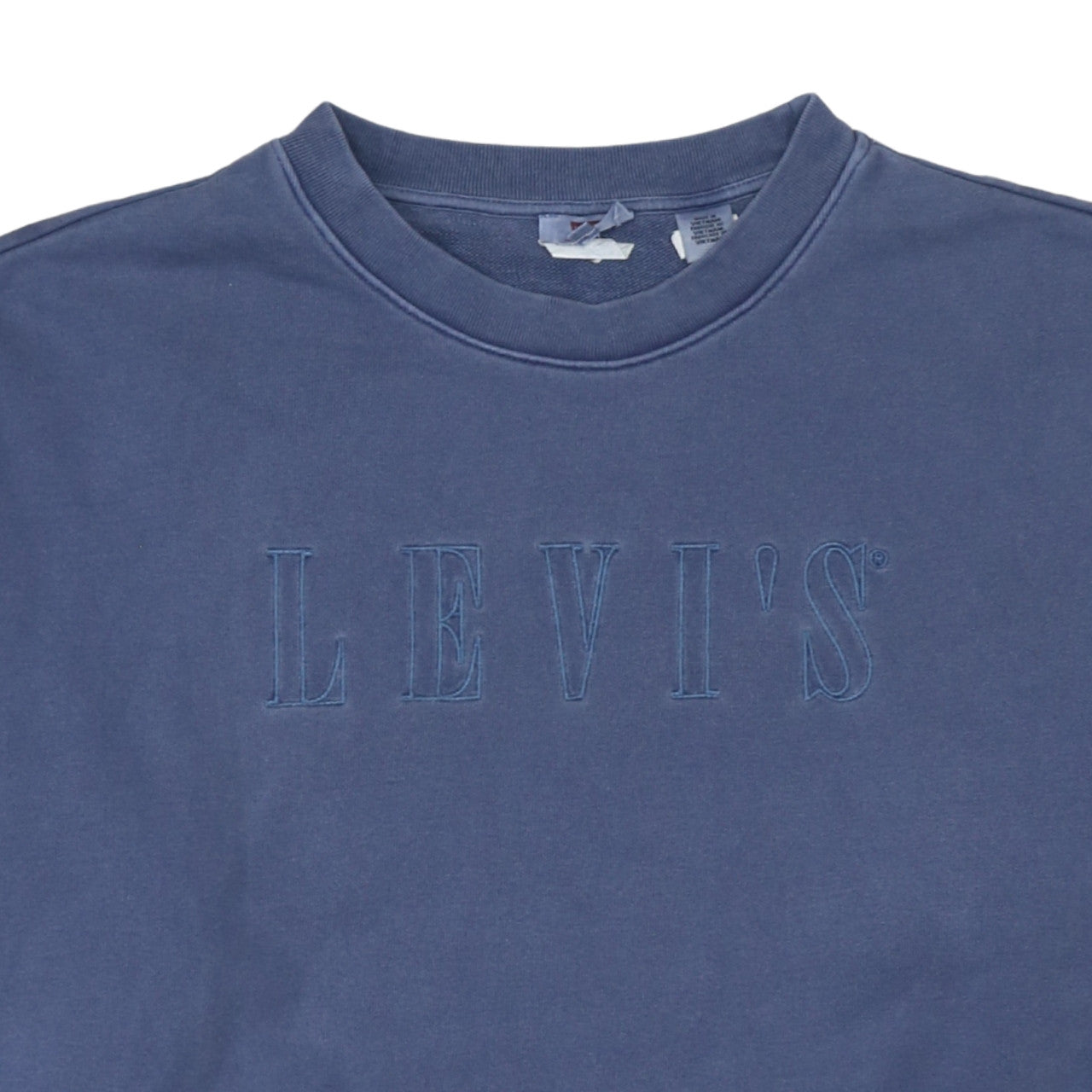 Womens UK Size L Levi's Blue Pullover Sweatshirt