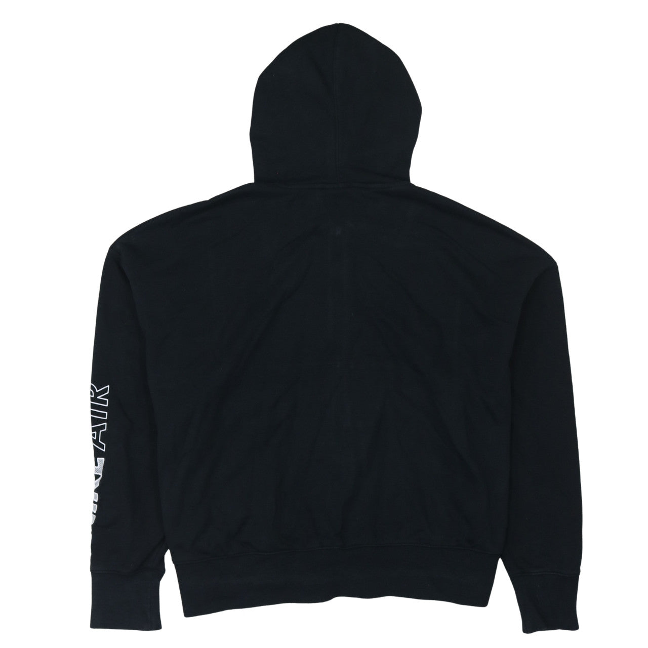 Womens UK Size XL Nike Black Full Zip Hoodie