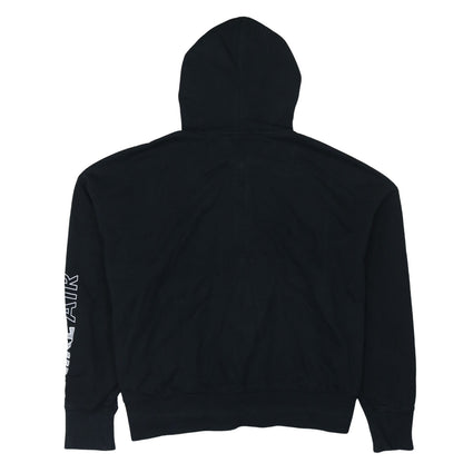 Womens UK Size XL Nike Black Full Zip Hoodie
