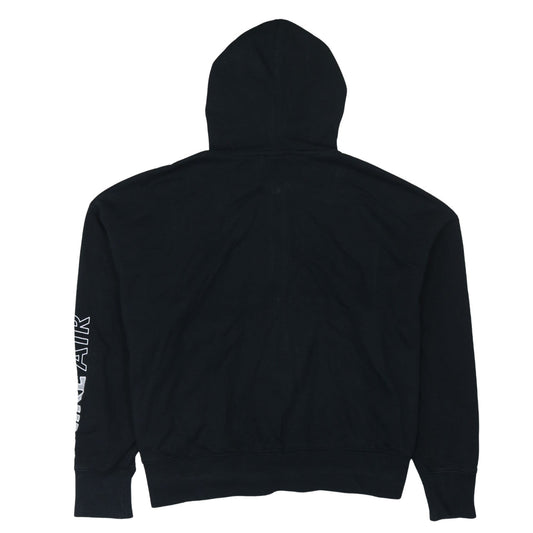 Womens UK Size XL Nike Black Full Zip Hoodie