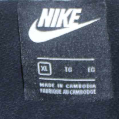 Womens UK Size XL Nike Black Full Zip Hoodie