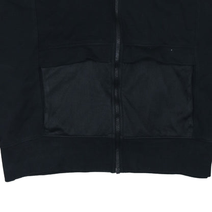 Womens UK Size XL Nike Black Full Zip Hoodie