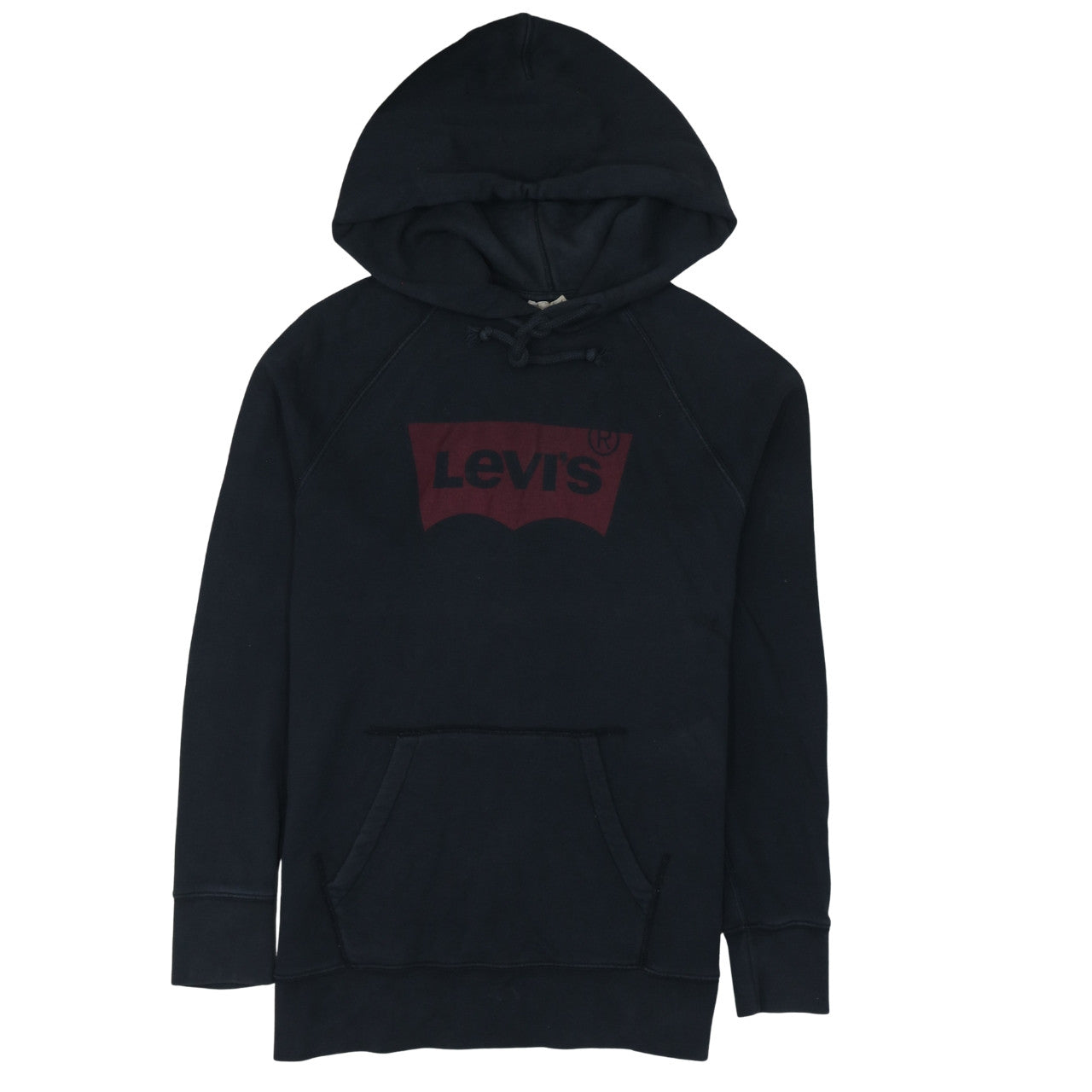 Mens UK Size M Levi's Black Pullover Hoodie