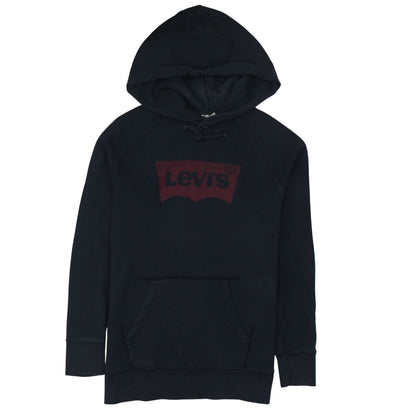 Mens UK Size M Levi's Black Pullover Hoodie