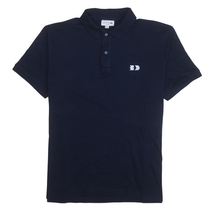 Lacoste Men's Blue Slim Fit 2XL Cotton Piqué Polo Shirt