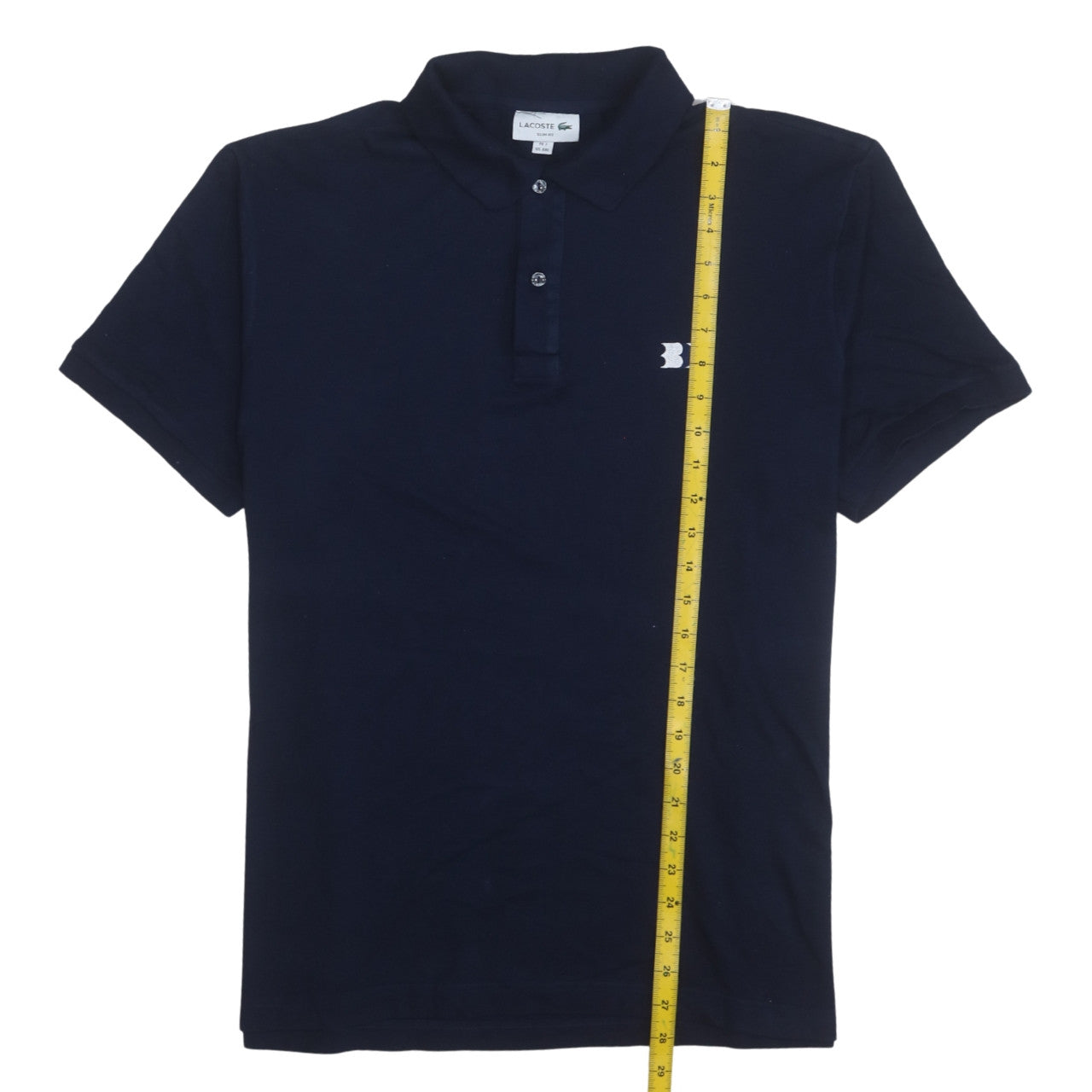 Lacoste Men's Blue Slim Fit 2XL Cotton Piqué Polo Shirt