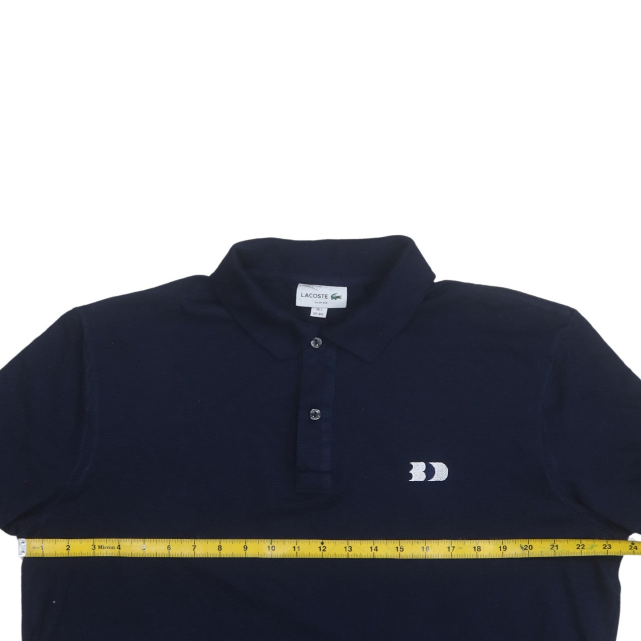 Lacoste Men's Blue Slim Fit 2XL Cotton Piqué Polo Shirt