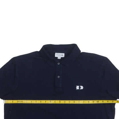 Lacoste Men's Blue Slim Fit 2XL Cotton Piqué Polo Shirt