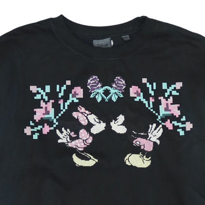 Womens UK Size S Disney Black Pullover Sweatshirt