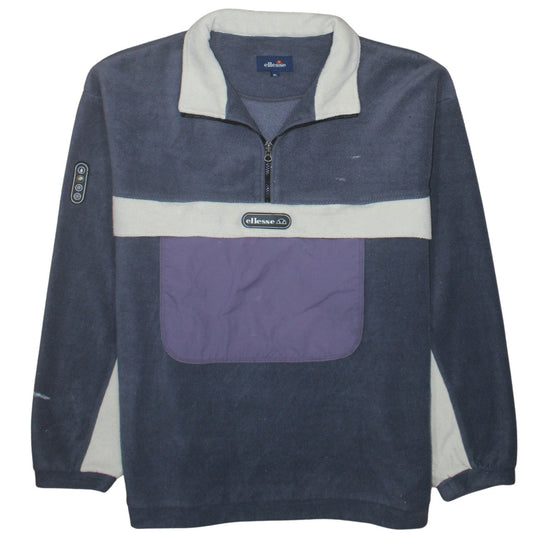 Mens UK Size XL ellesse Blue Pullover Sweatshirt