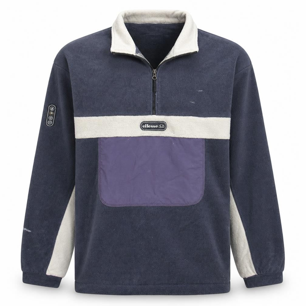 Mens UK Size XL ellesse Blue Pullover Sweatshirt