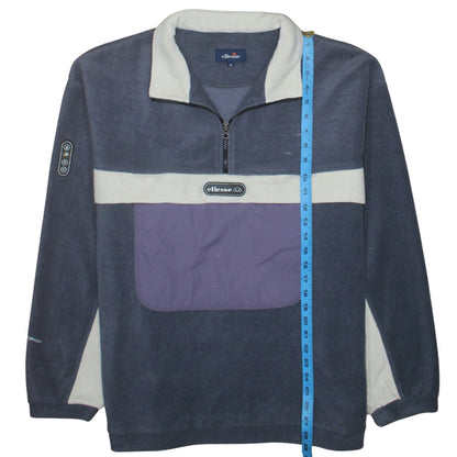 Mens UK Size XL ellesse Blue Pullover Sweatshirt