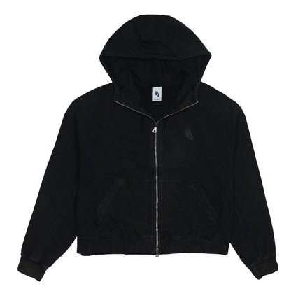 Mens UK Size XL Nike Black Full Zip Hoodie