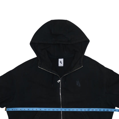 Mens UK Size XL Nike Black Full Zip Hoodie
