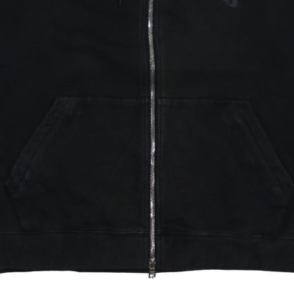 Mens UK Size XL Nike Black Full Zip Hoodie