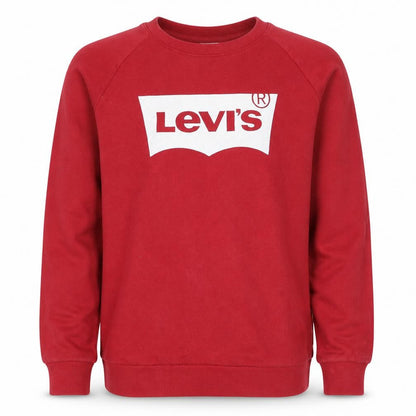 Mens UK Size S Levi's Red Pullover Sweatshirt