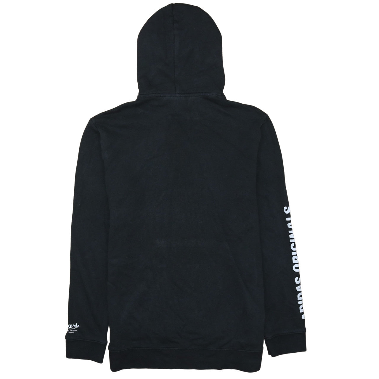 Mens UK Size L adidas Black Pullover Hoodie
