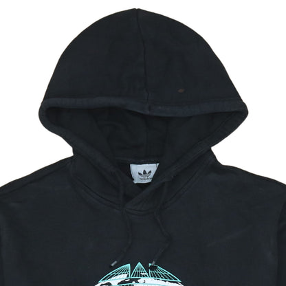 Mens UK Size L adidas Black Pullover Hoodie
