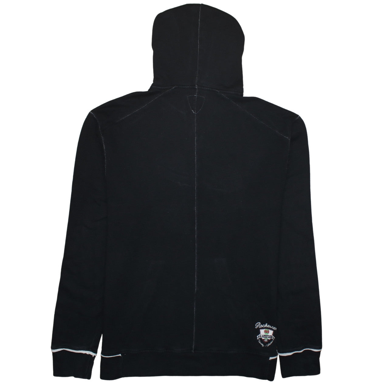 Mens UK Size 2XL Champion Black Pullover Hoodie