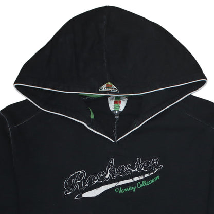 Mens UK Size 2XL Champion Black Pullover Hoodie
