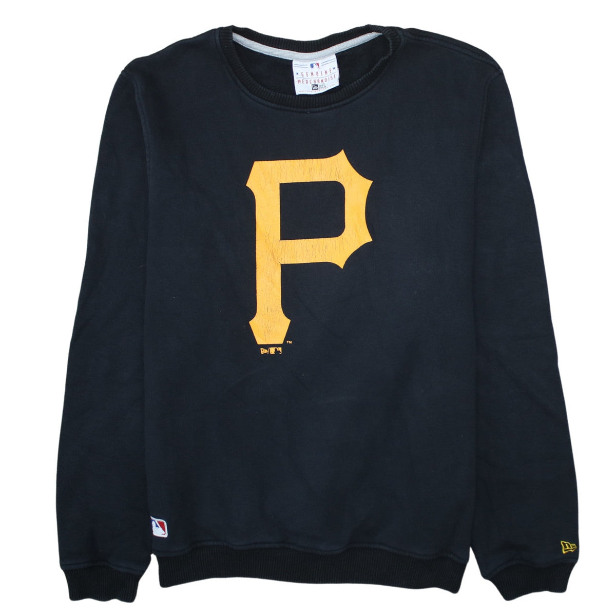 Mens UK Size L New Era Black Pullover Sweatshirt
