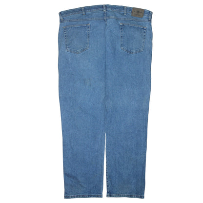 Wrangler Men's Blue 44x30 Straight Leg Denim Jeans Big & Tall