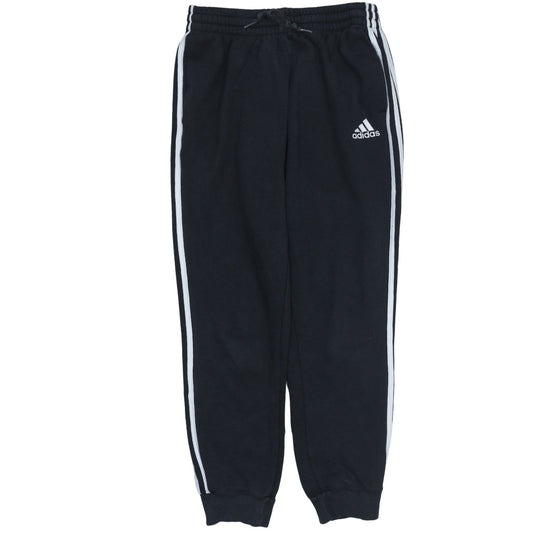 Mens UK Size M adidas Regular Fit Track Pants Black Trousers
