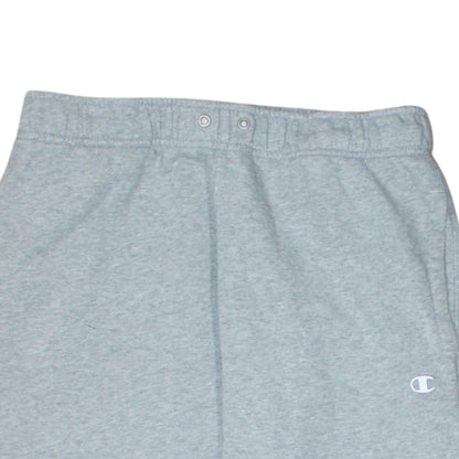 Champion Men Grey L Sweatpants Jogger Elastic Waist Cotton Blend