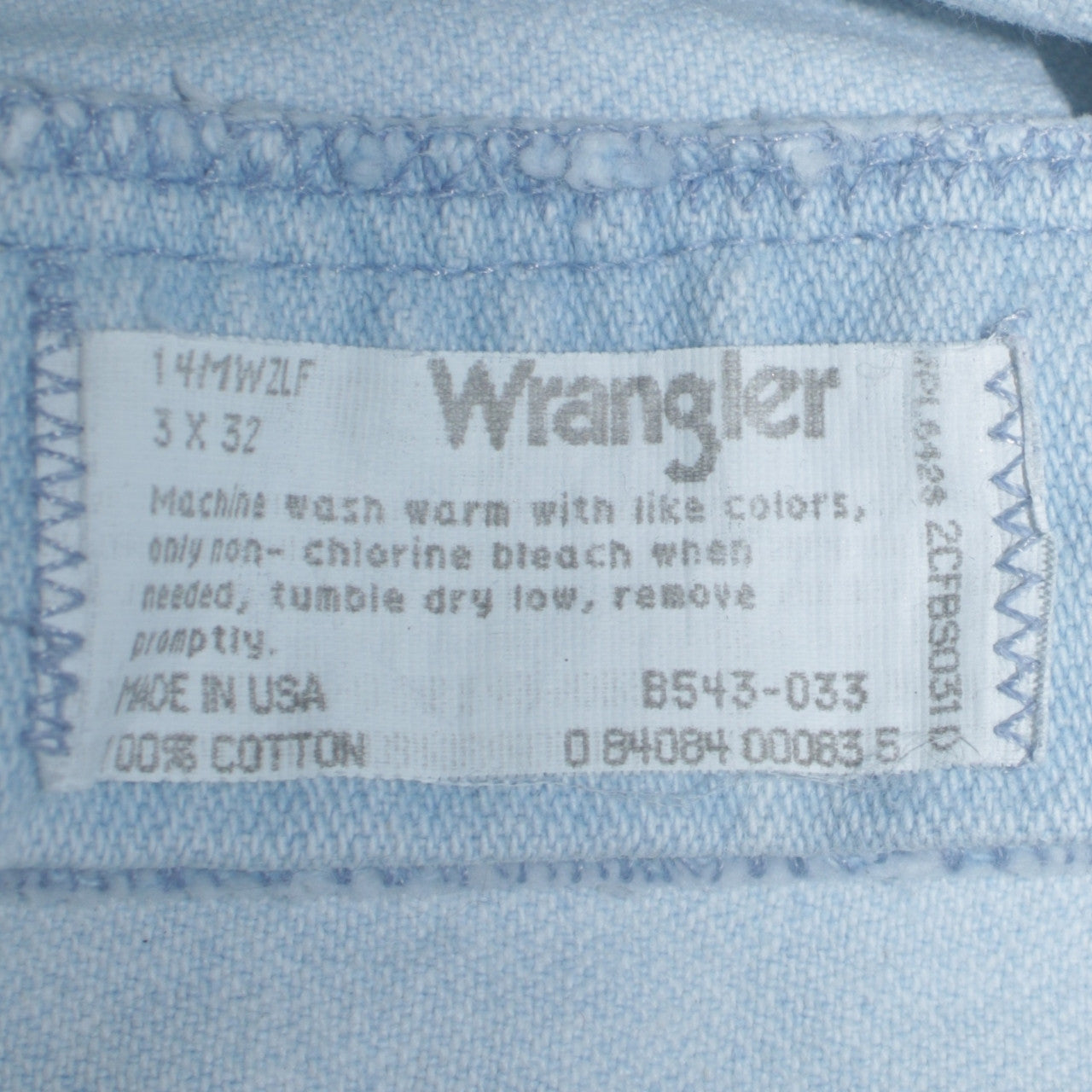 Mens UK Size M Wrangler Regular Fit Straight Blue Jeans