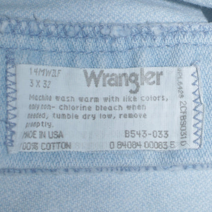 Mens UK Size M Wrangler Regular Fit Straight Blue Jeans