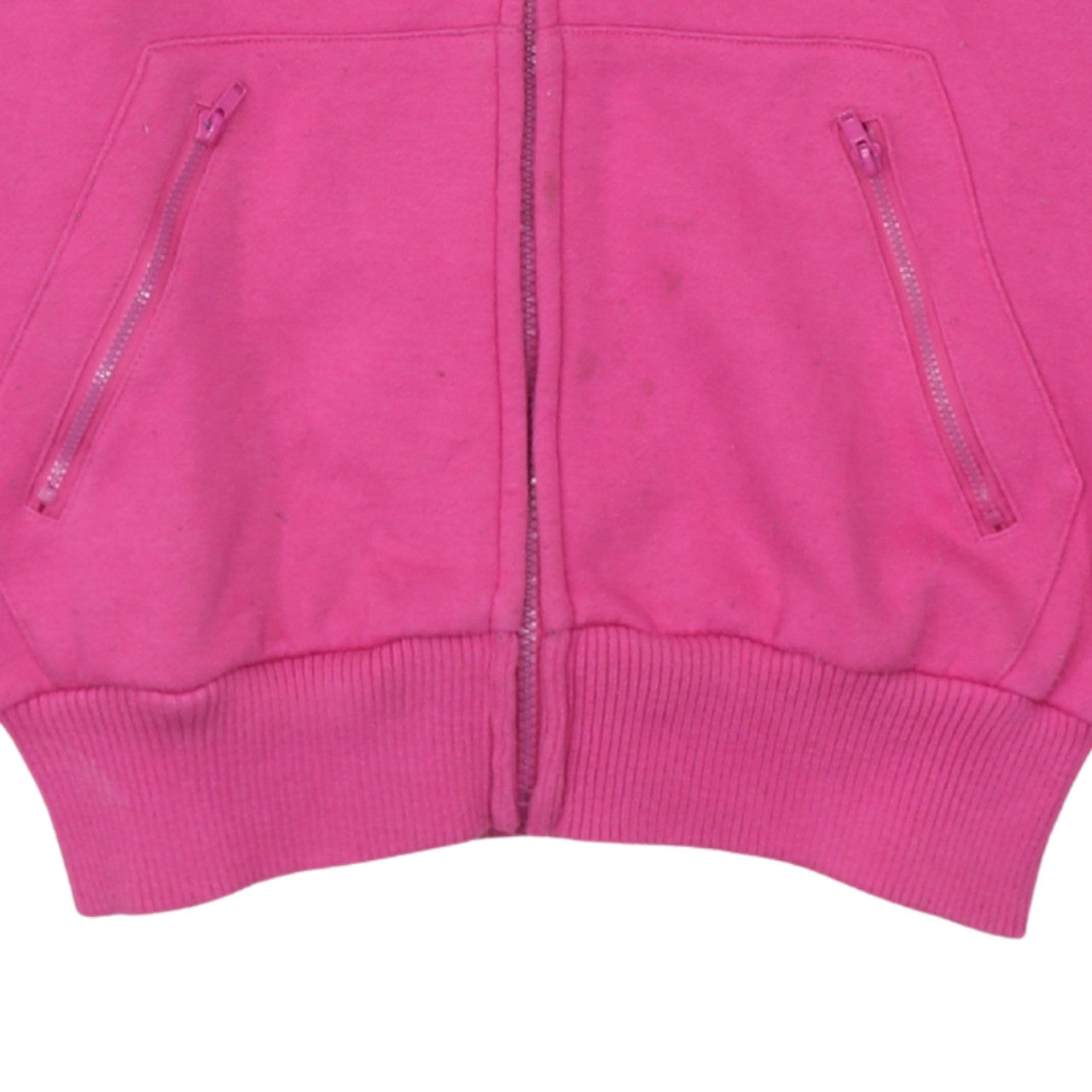 Womens UK Size 10 Lonsdale Pink Full Zip Hoodie