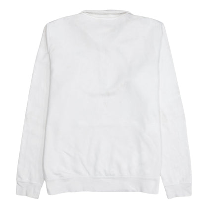 Womens UK Size L Nike White Pullover Sweatshirt