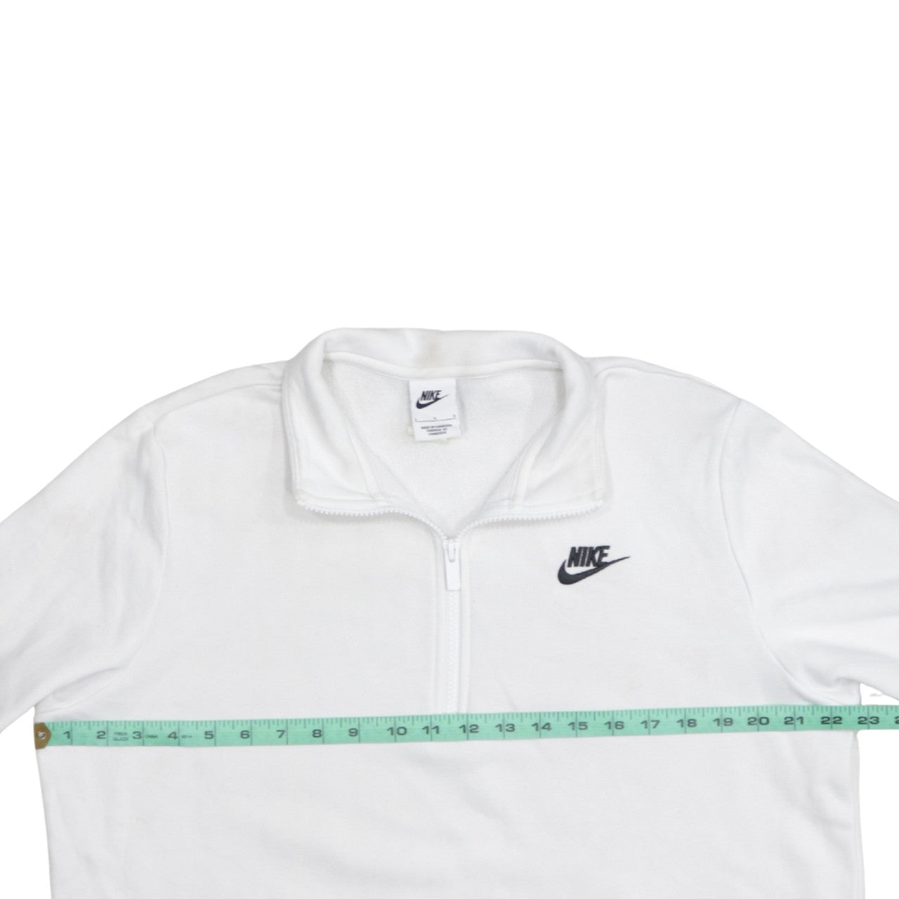 Womens UK Size L Nike White Pullover Sweatshirt