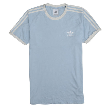 Mens UK Size M adidas Blue  T-Shirt