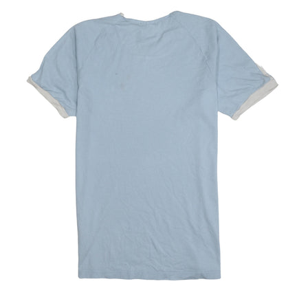 Mens UK Size M adidas Blue  T-Shirt