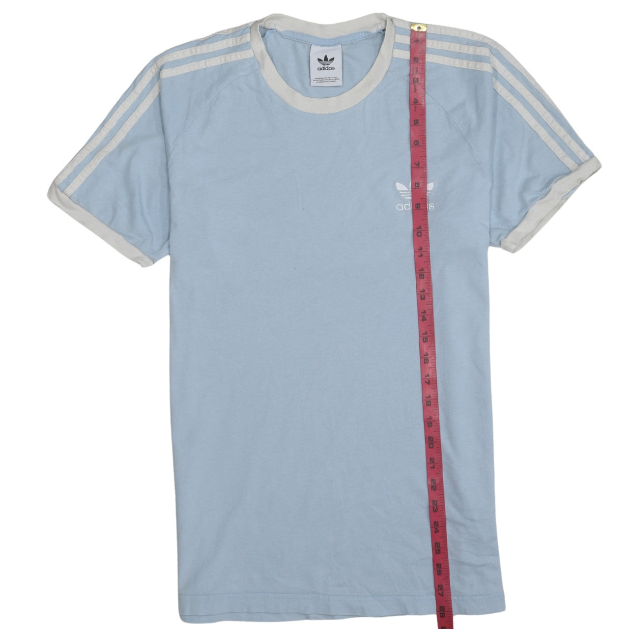 Mens UK Size M adidas Blue  T-Shirt