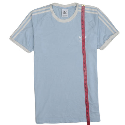 Mens UK Size M adidas Blue  T-Shirt