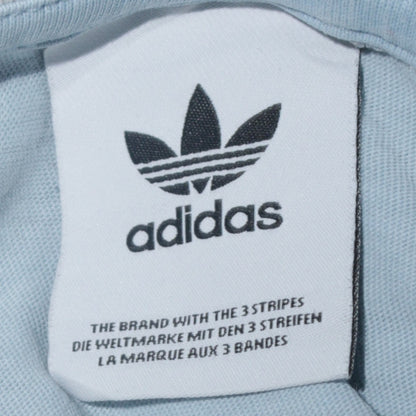 Mens UK Size M adidas Blue  T-Shirt