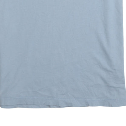 Mens UK Size M adidas Blue  T-Shirt