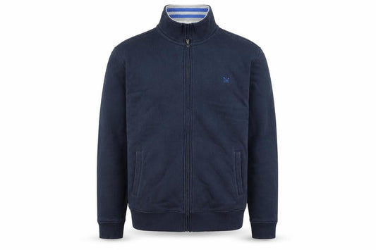 Crew Clothing Company Men's Blue Full Zip Jacket Size L Casual