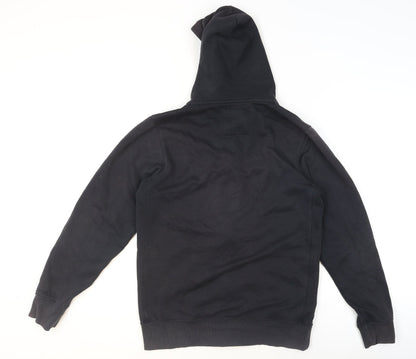 Under Armour Men's Black Small ColdGear Hooded Track Jacket
